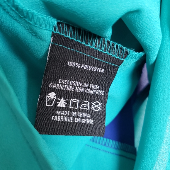 Charlie Paige Color Block Chiffon - Picture 4 of 7